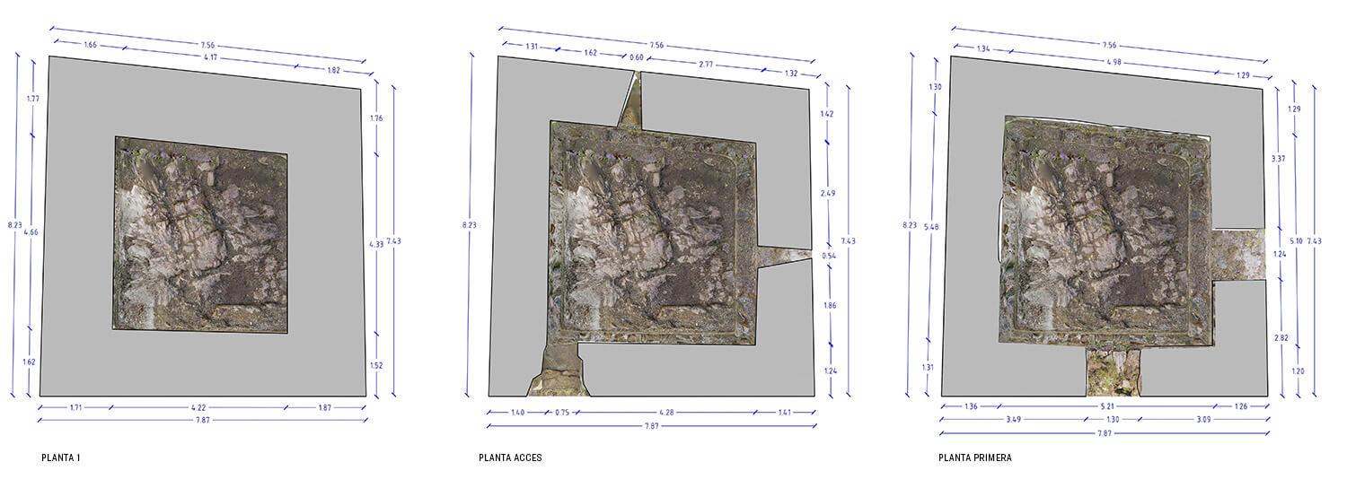 Rehabilitación del castillo de Les - Fetdeterra